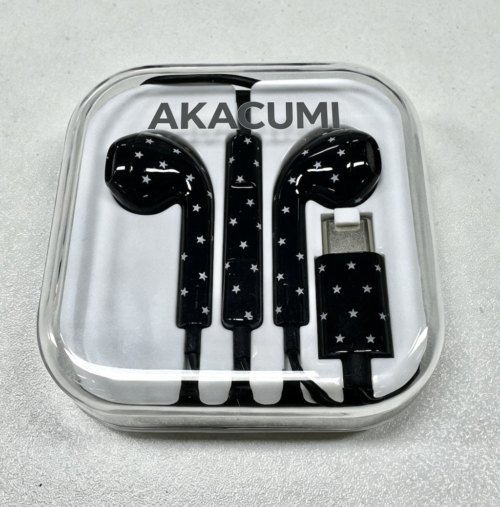 AKACUMI Midnight Star Type-C Wired Earphones